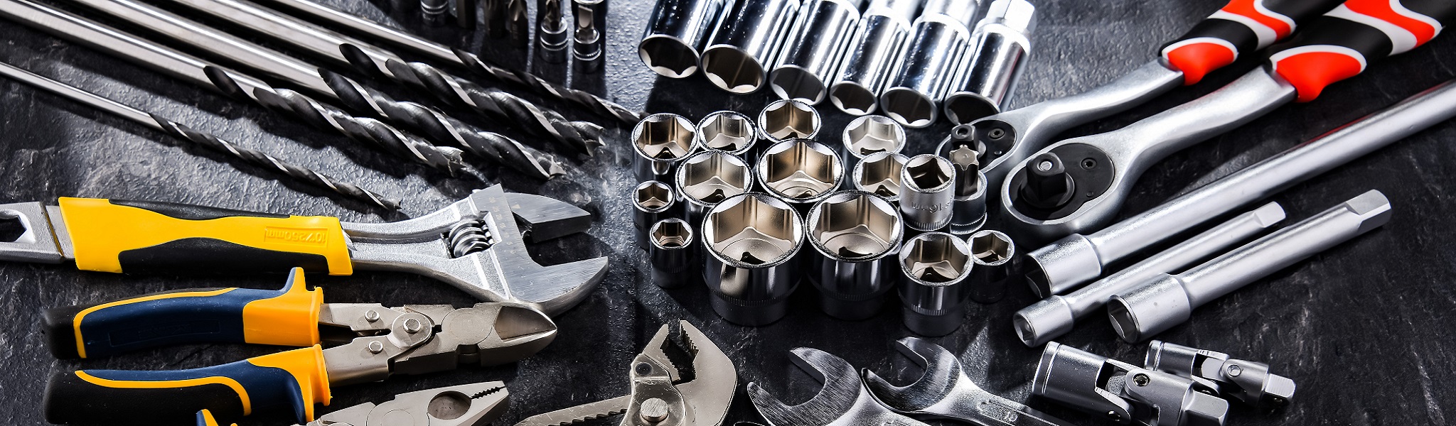 Composition With A Variety Of Metal Tools