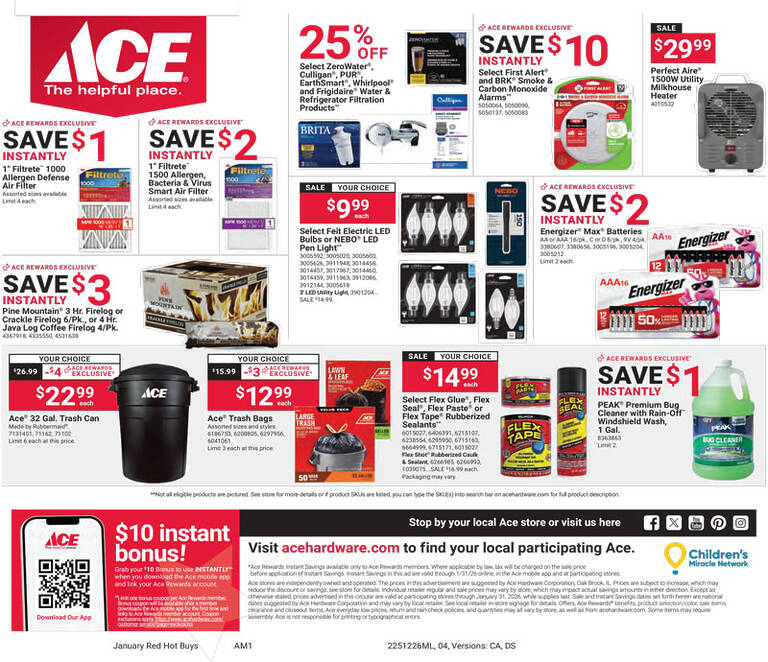 January 2026 Red Hot Buys Ca 4