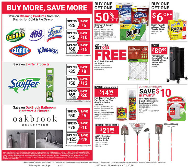 February 2026 Red Hot Buys Circular Ca 2