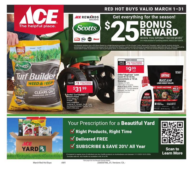 March 2026 Red Hot Buys Page 1